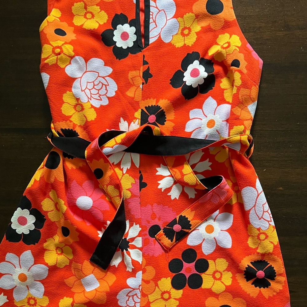 Victoria Beckham for Target Floral Retro Romper L